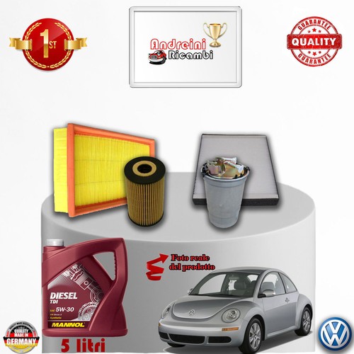 Kit tagliando filtri olio vw - kit, +