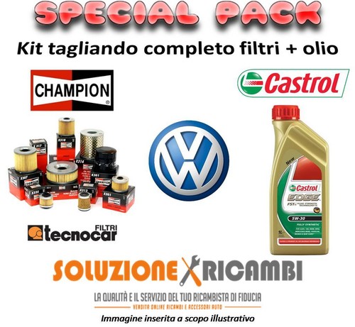 Kit tagliando filtri olio vw - tagliando,