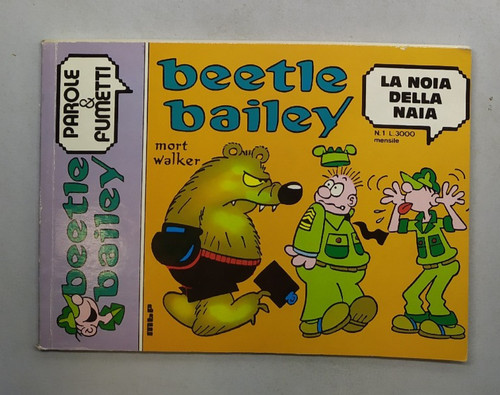 Beetle bailey numero - bailey,